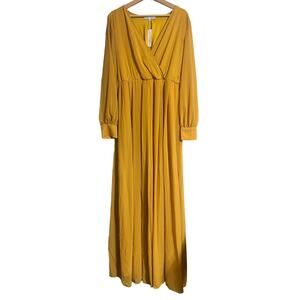 Baltic Born Long Mustard Yellow Dress XL NWT